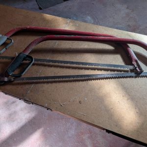 Large Bow Saws x 2
